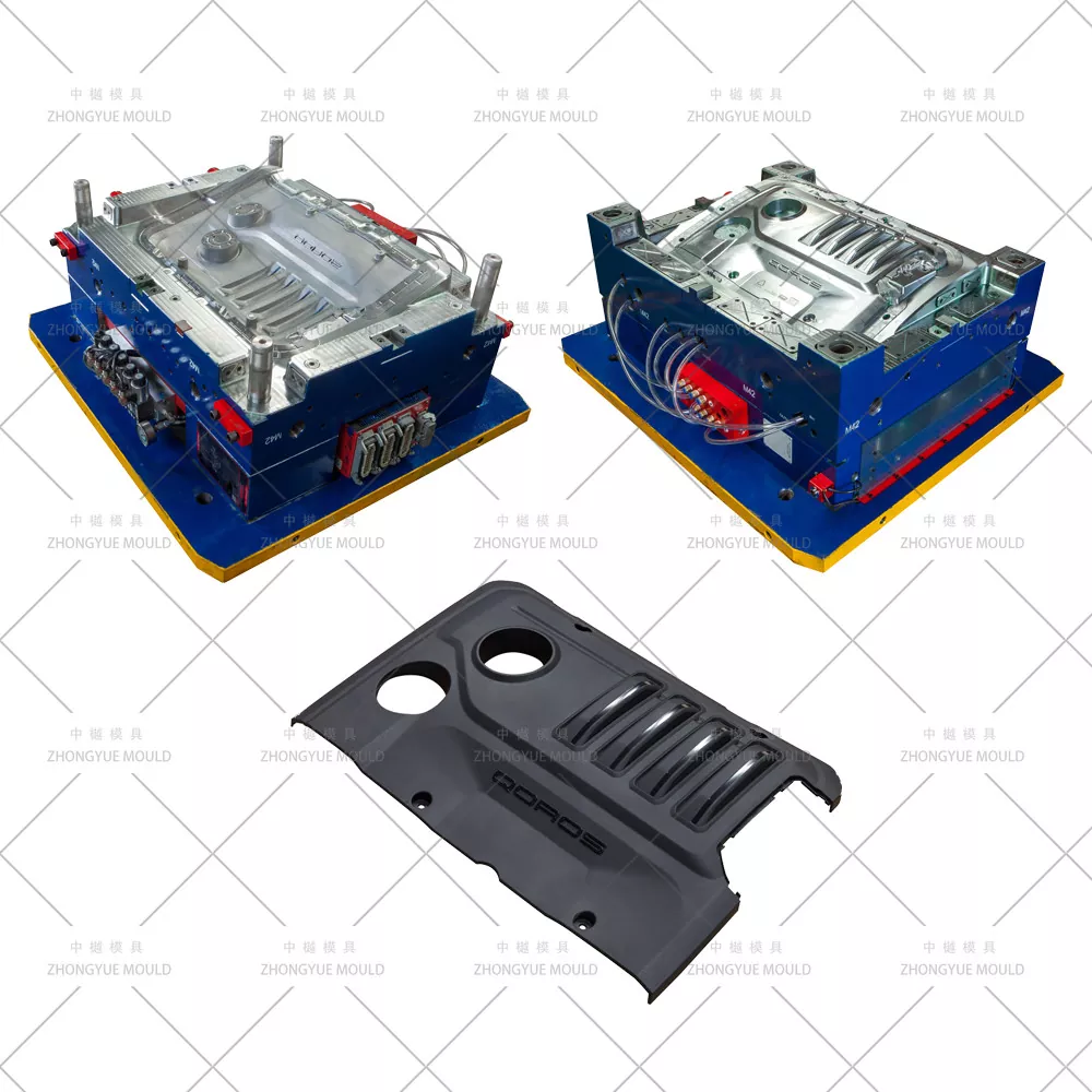 Molde de cubierta de motor automotriz