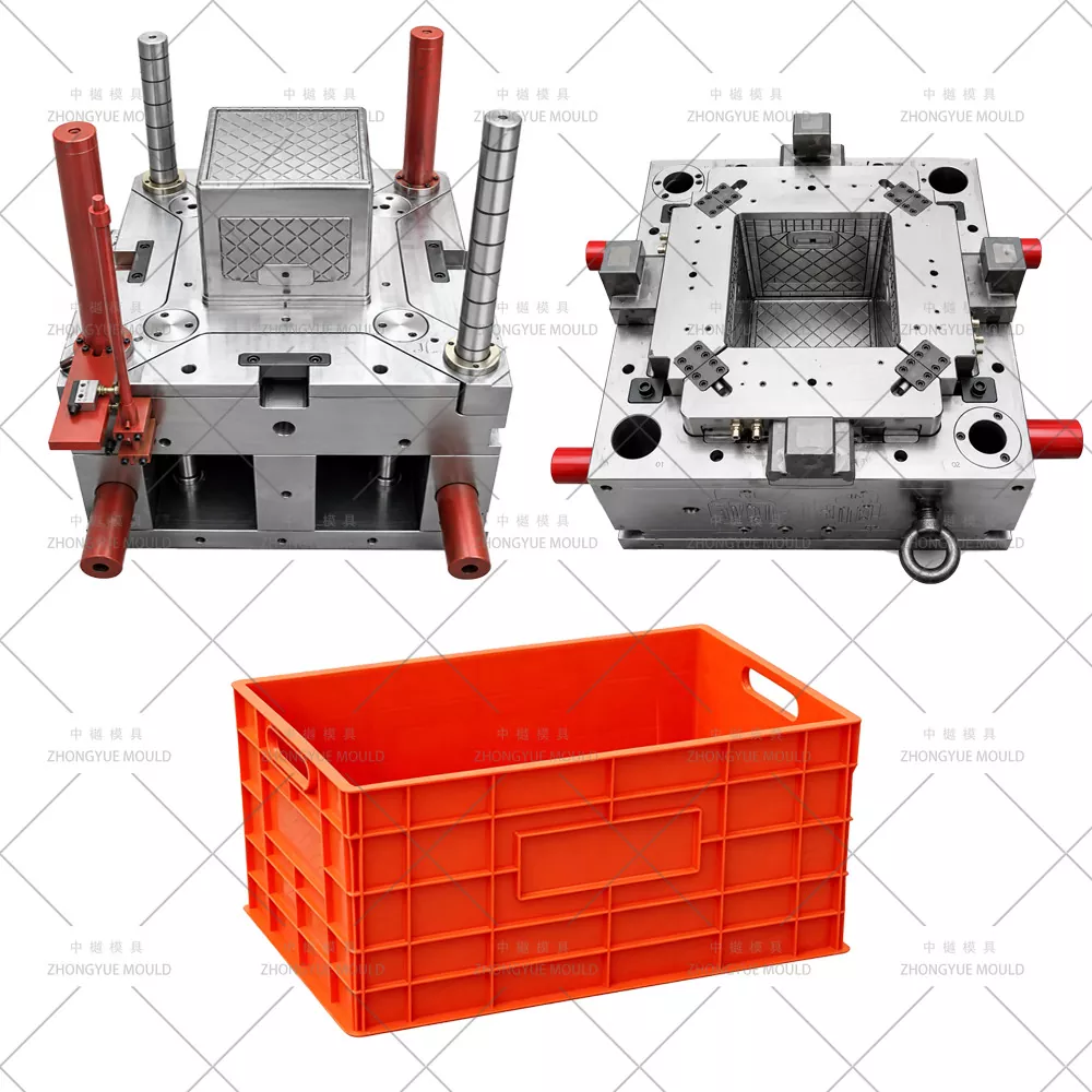 Molde de caja de plástico