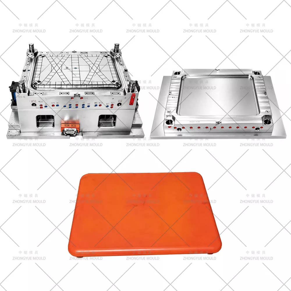 Molde de mesa de plástico para exteriores