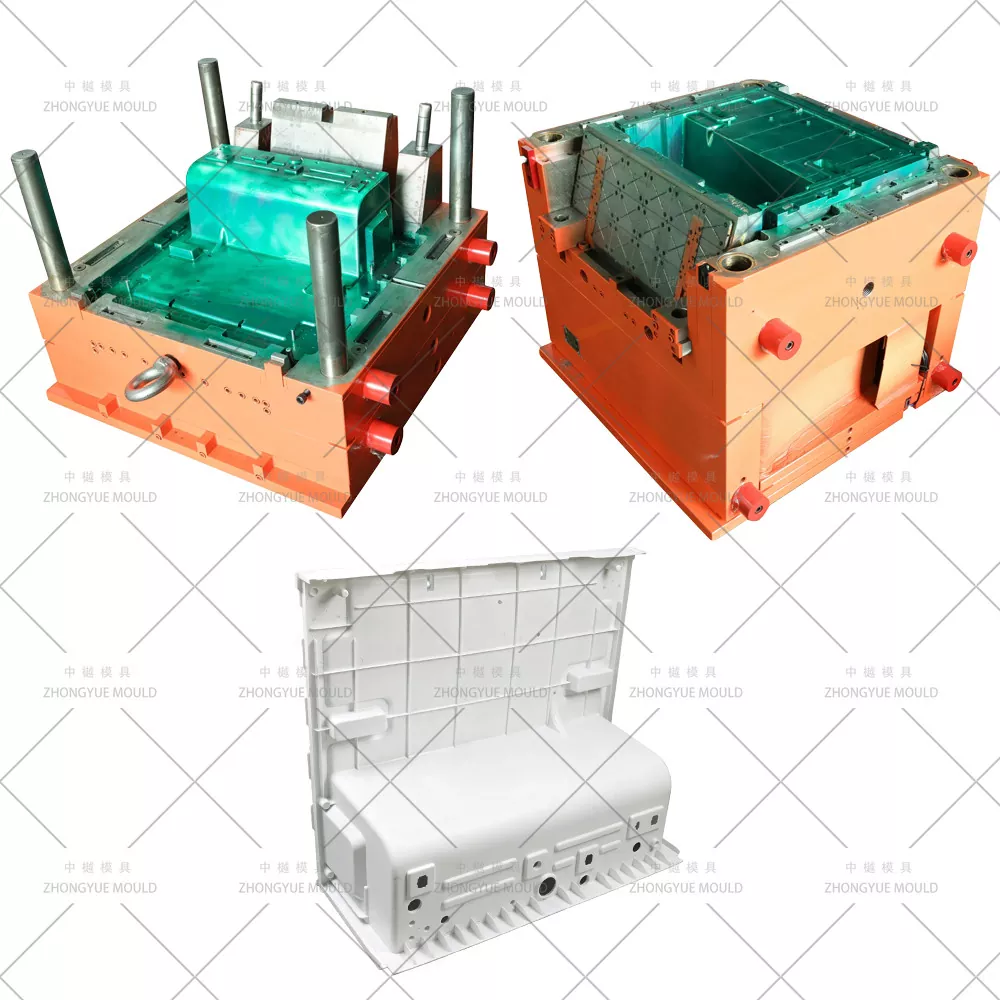 Molde de plástico para marco de refrigerador